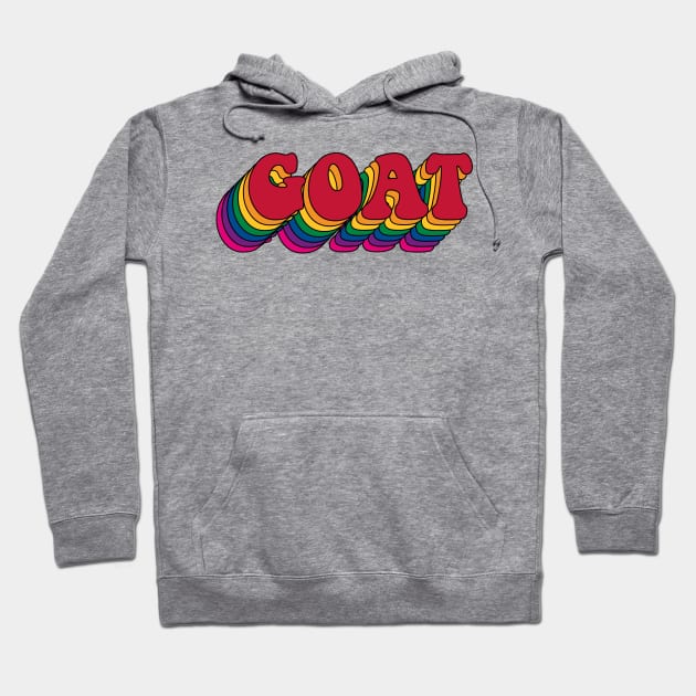 GOAT Hoodie by n23tees